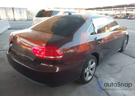 2014 Volkswagen Passat 2.5L Se from USA, damaged, VIN 1VWBP7A3XEC014450
